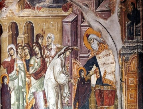 Ιερά Αγρυπνία στην θεομητορική εορτή των Εισοδίων της Υπεραγίας Θεοτόκου