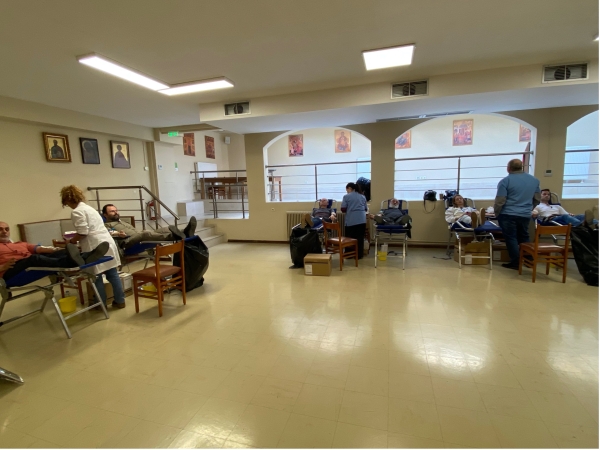 Απολογισμός εθελοντικής αιμοδοσίας την Κυριακή των Βαΐων [13/4/2025]: 73 