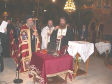 υποδοχη ιερων λειψανων