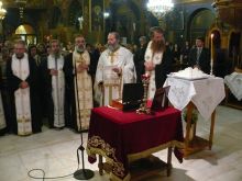 υποδοχη ιερων λειψανων